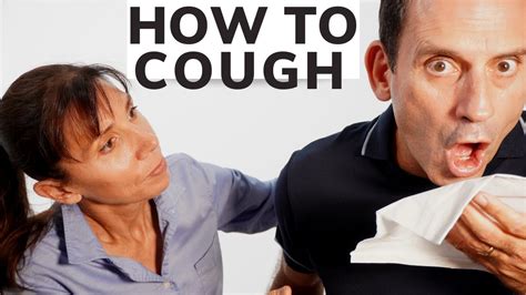 the cough and drop test|coughing and looking to the side.